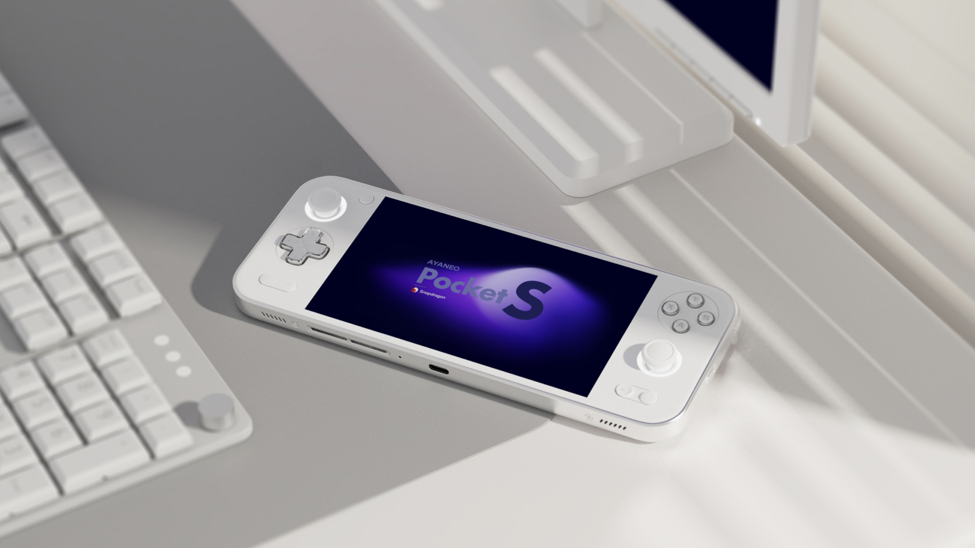 Ayaneo Pocket S 제품 라이프스타일 렌더링