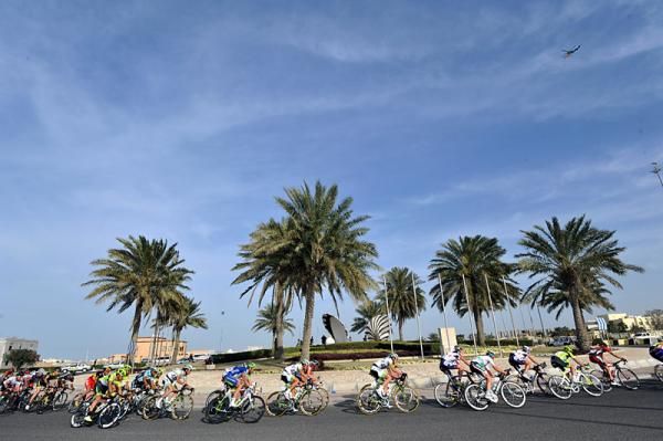 Another day of warmth, wind and sunshine at the Tour of Qatar.