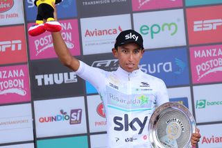 Egan Bernal was the best young rider