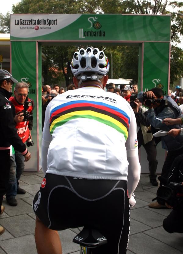 Follow this man. Thor Hushovd (Cervelo) will be a marked man throughout 2011.