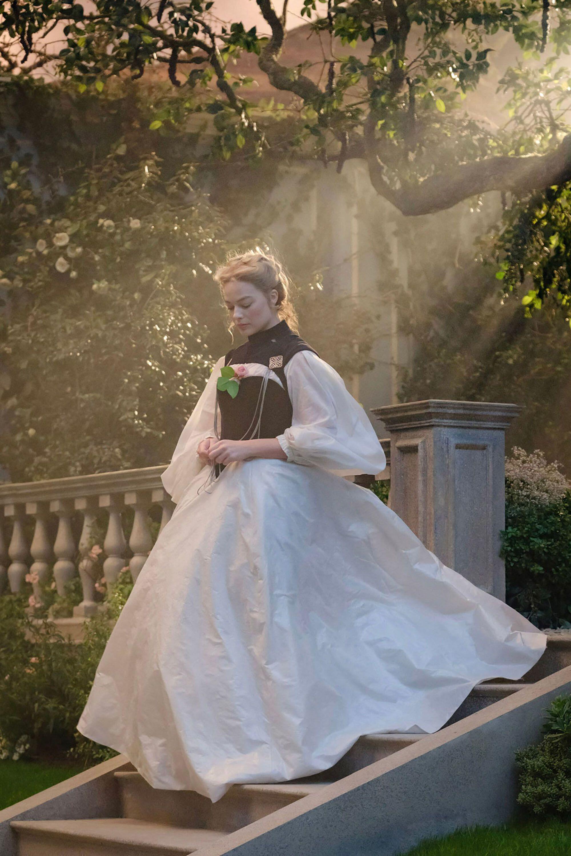 Margot Robbie as Catherine Earnshaw in Wuthering Heights