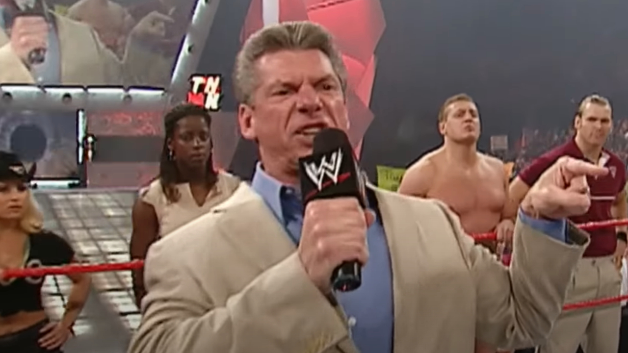 Vince McMahon in the Ruthless Aggression docuseries