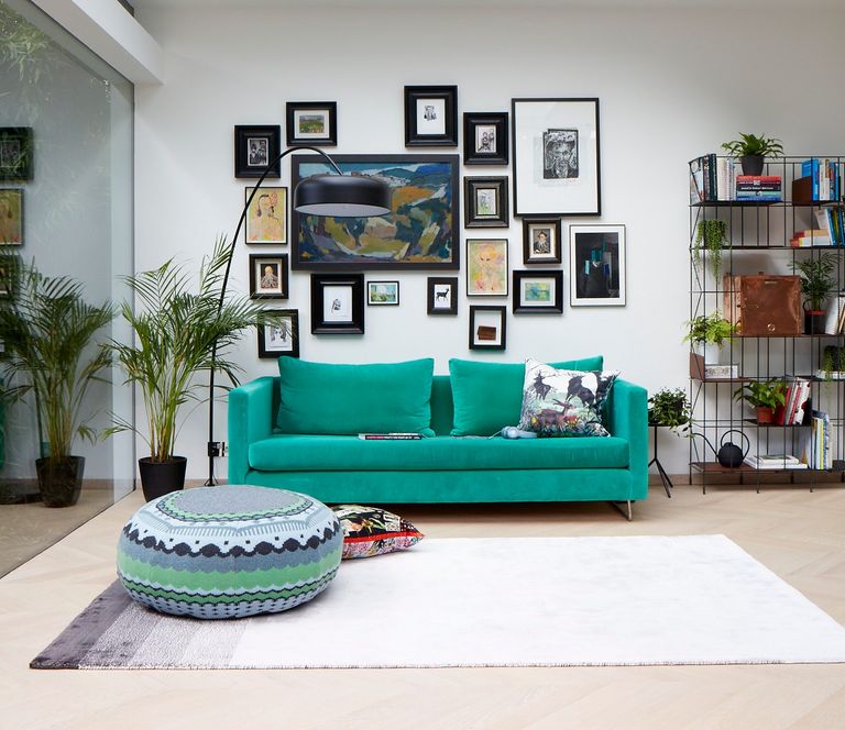 Tour this modern Scandi style London home with a beautiful rear extension