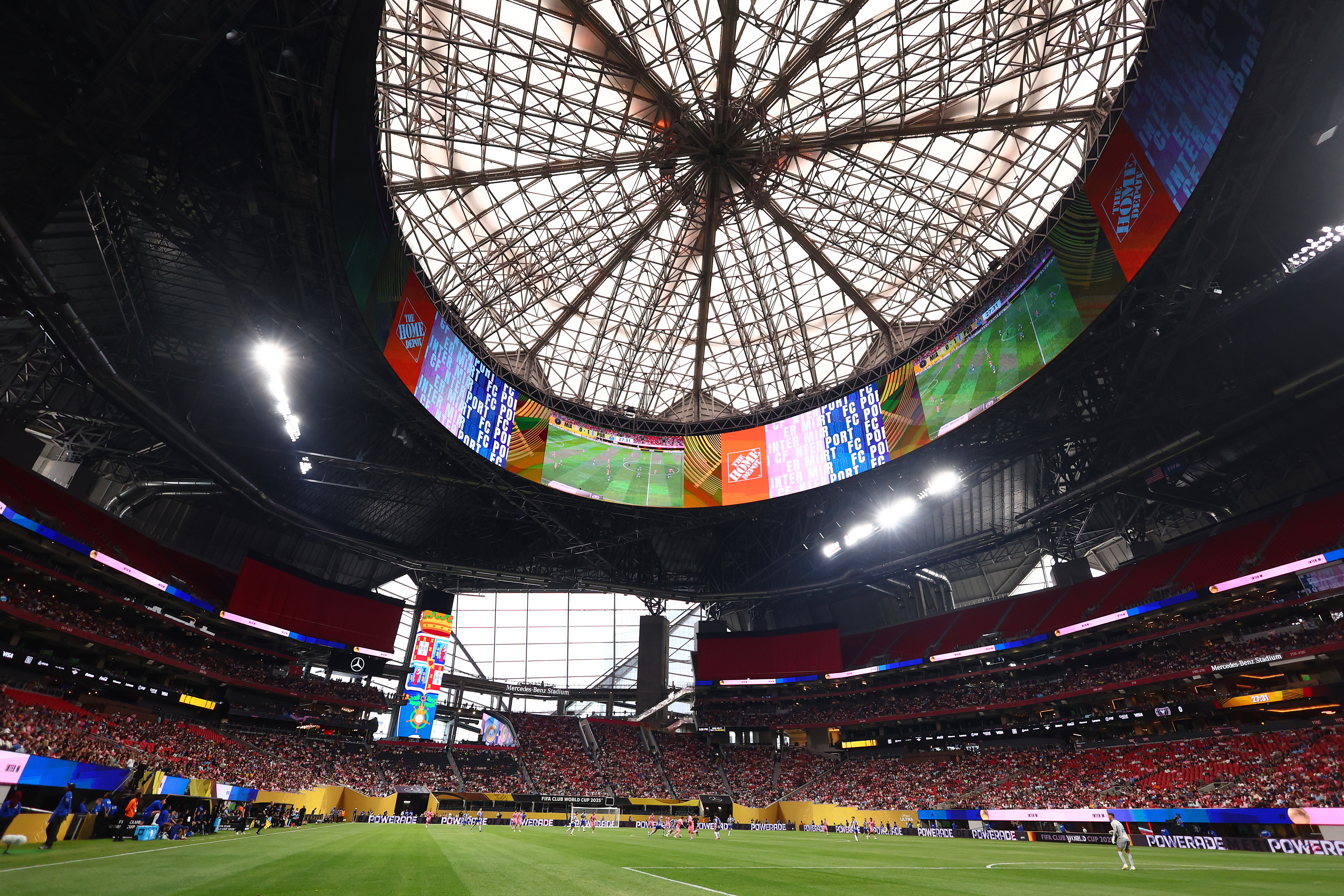 Mercedes-Benz Stadium, Atlanta, GA - one of the host stadiums of the 2026 World Cup