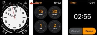 Apple Watch timer