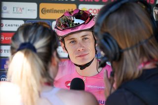 'There's a lot of altitude metres coming up' - Jonas Vingegaard calm, confident and generous before final Giro d'Italia mountain stages