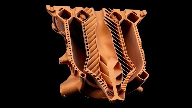 This aerospike rocket engine designed by generative AI just