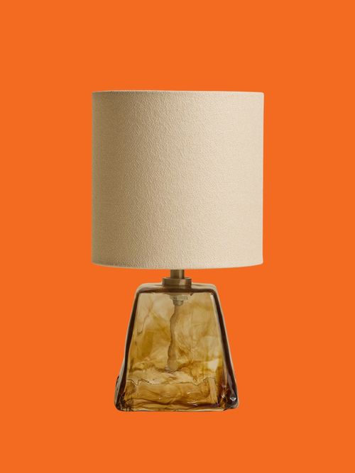 Glass Small Table Lamp