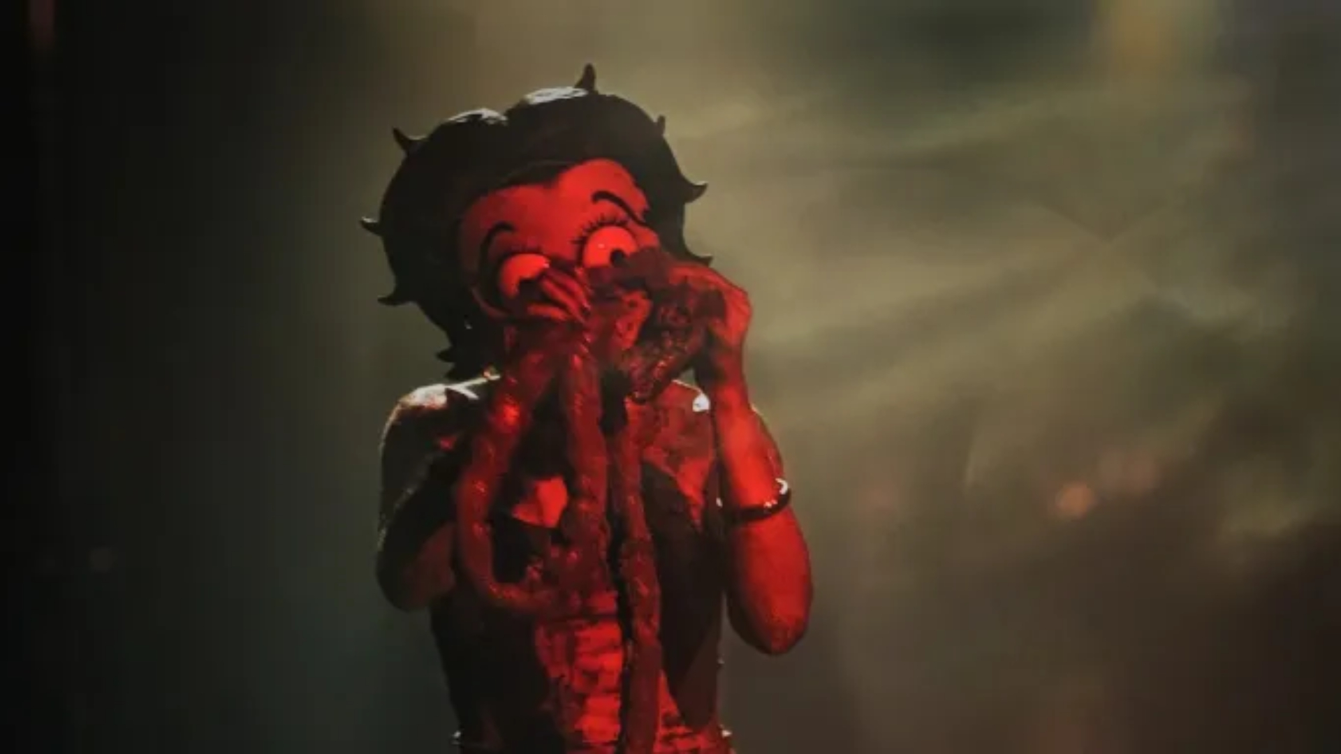 Devanny Pinn as Betty Boop in upcoming horror movie Boop