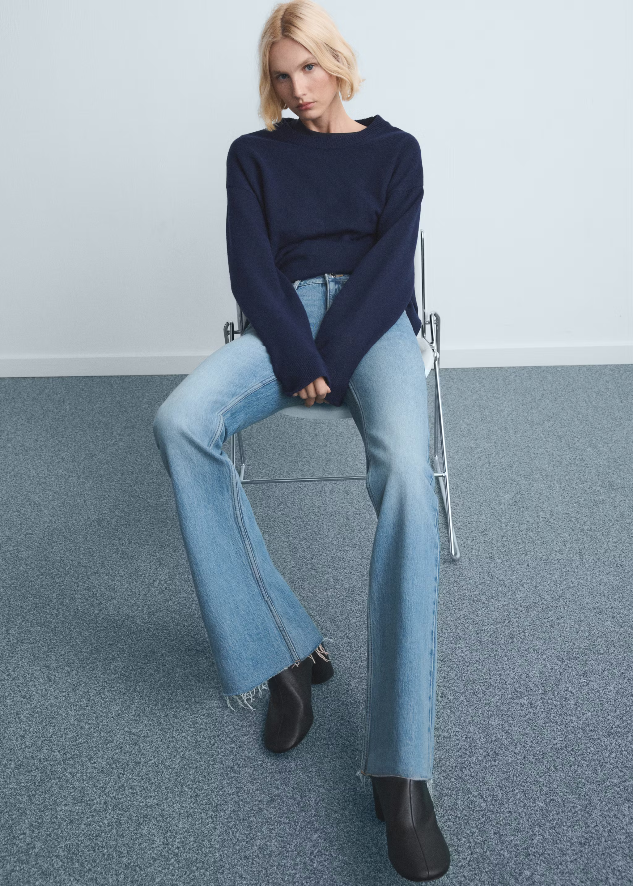Mango, Fiona Flair Mid-Rise Jeans - Women | Mango United Kingdom