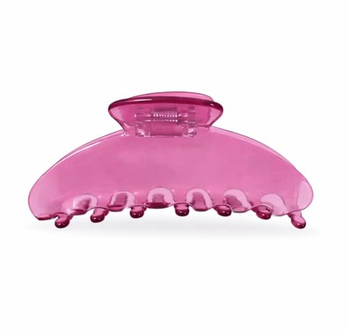 Rpzl Jelly Accete Claw Clip (neon Pink Glow)