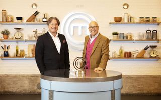 John Torode and Gregg Wallace on Celebrity MasterChef 2021 