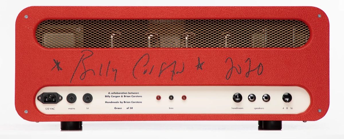 Carstens has designed a signature amp for Billy Corgan
