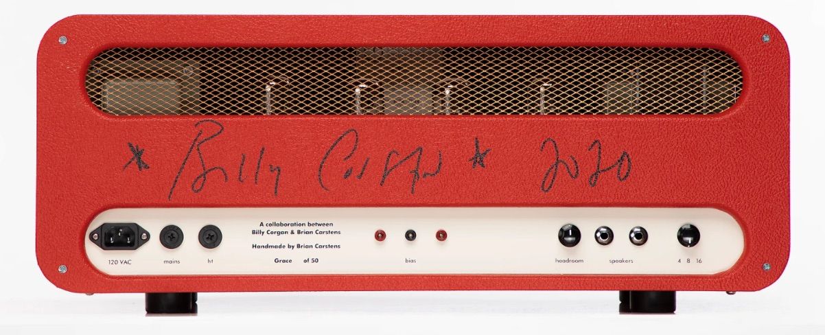 Carstens has designed a signature amp for Billy Corgan