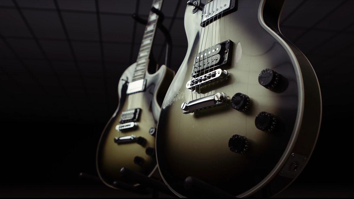 An entire pallet of Tool's Adam Jones' custom Les Pauls has been