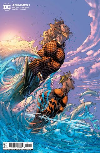 Aquamen #1 variant cover by Jim Lee