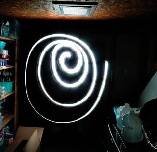 OnePlus 10 Pro Long Exposure swirl art