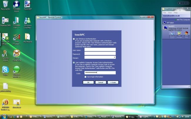 Step 10: Use an access code to secure your PC