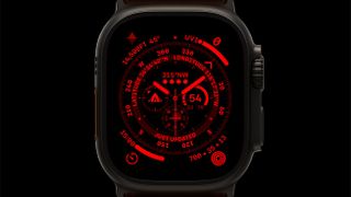 Apple Watch black and red