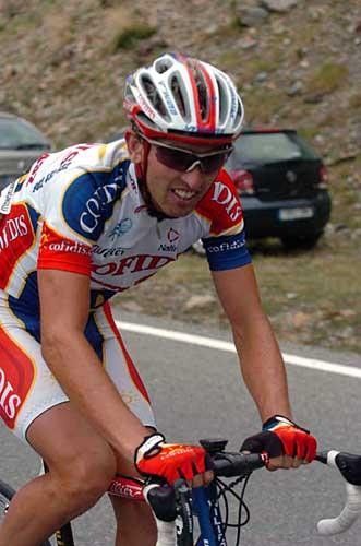 Leonardo Bertagnolli (Cofidis) in the hurt box.