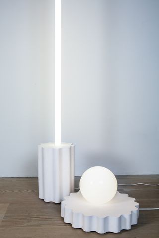 Floor lamps for the Delfina Foundation