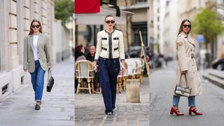 what to wear to the theatre street style influencers wearing light layers