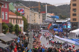 The men's under-23 road race at the UCI Road World Championships in Bergen