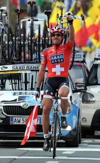 Fabian Cancellara wins, Tour of Flanders 2010