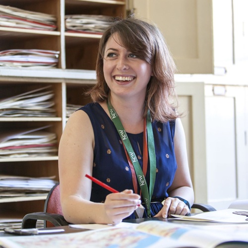 Nina Davies, Assistant Curator, Identification and Naming, C-wing, Herbarium, RBG Kew