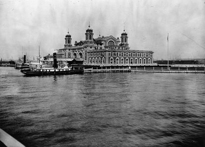 Closing the doors of Ellis Island was proposed after a terrorist attack in 1920.