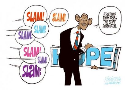 Obama the peddler