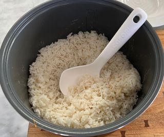 Rice made in the Cosori 5-Quart Rice Cooker