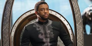 Chadwick Boseman as T'Challa in Black Panther