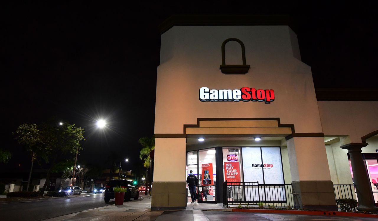 GameStop.