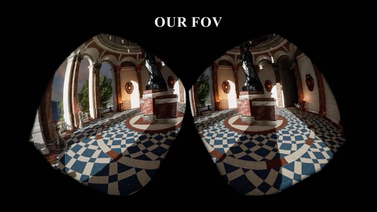 Meta Protoype VR and MR field of view images