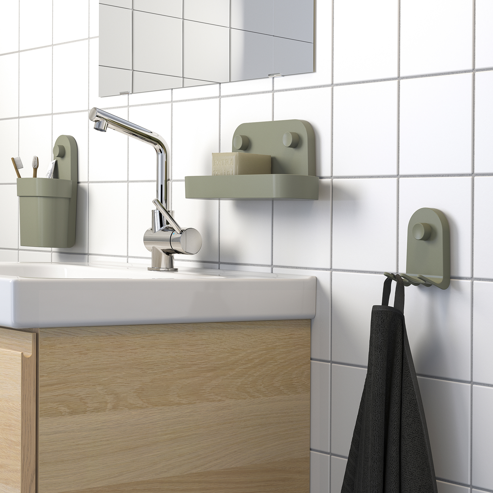IKEA bathroom storage