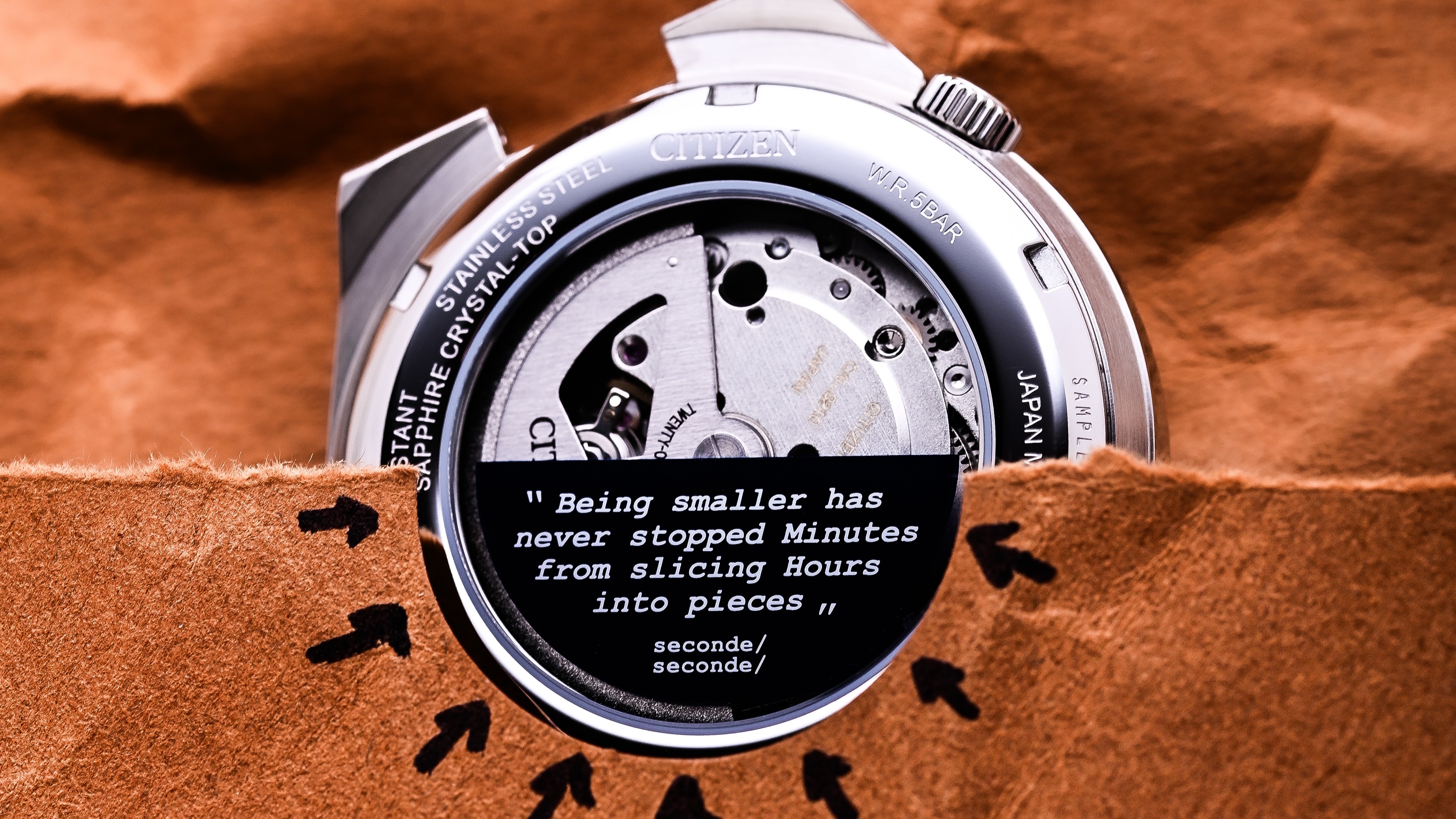 Citizen Tsuyosa x seconde/seconde/