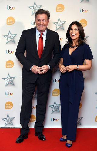 Piers and Susanna at the Good Morning Britain Health Awards (Lauren Hurley/PA Wire/Press Association Images)