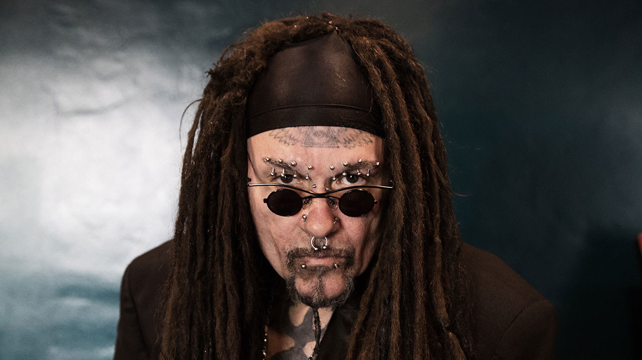 A press shot of Al Jourgensen taken in 2016