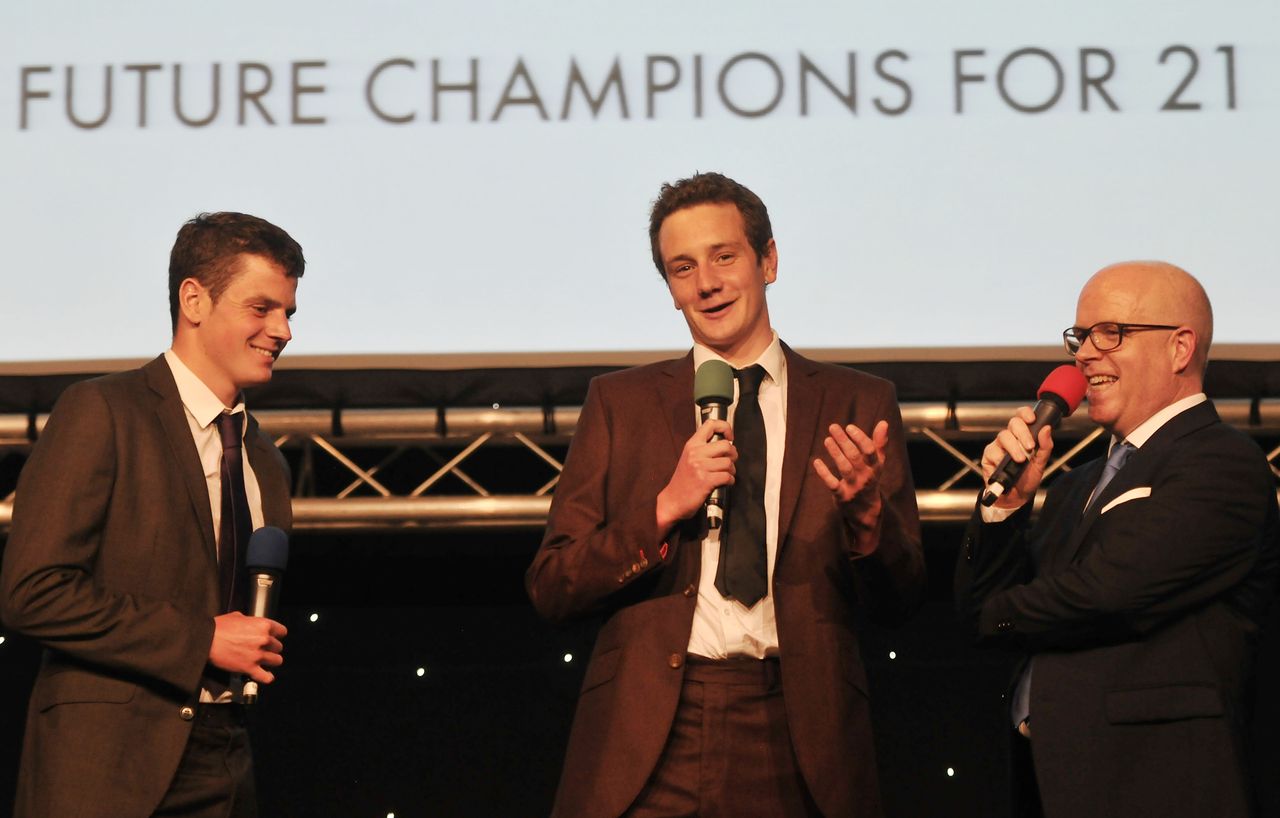 Triathletes Jonny and Alistair Brownlee were also in attendance