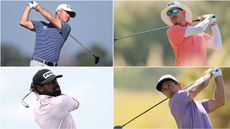 Brian Harman, Joel Dahmen, Sahith Theegala, Thorbjorn Olesen all hit tee shots