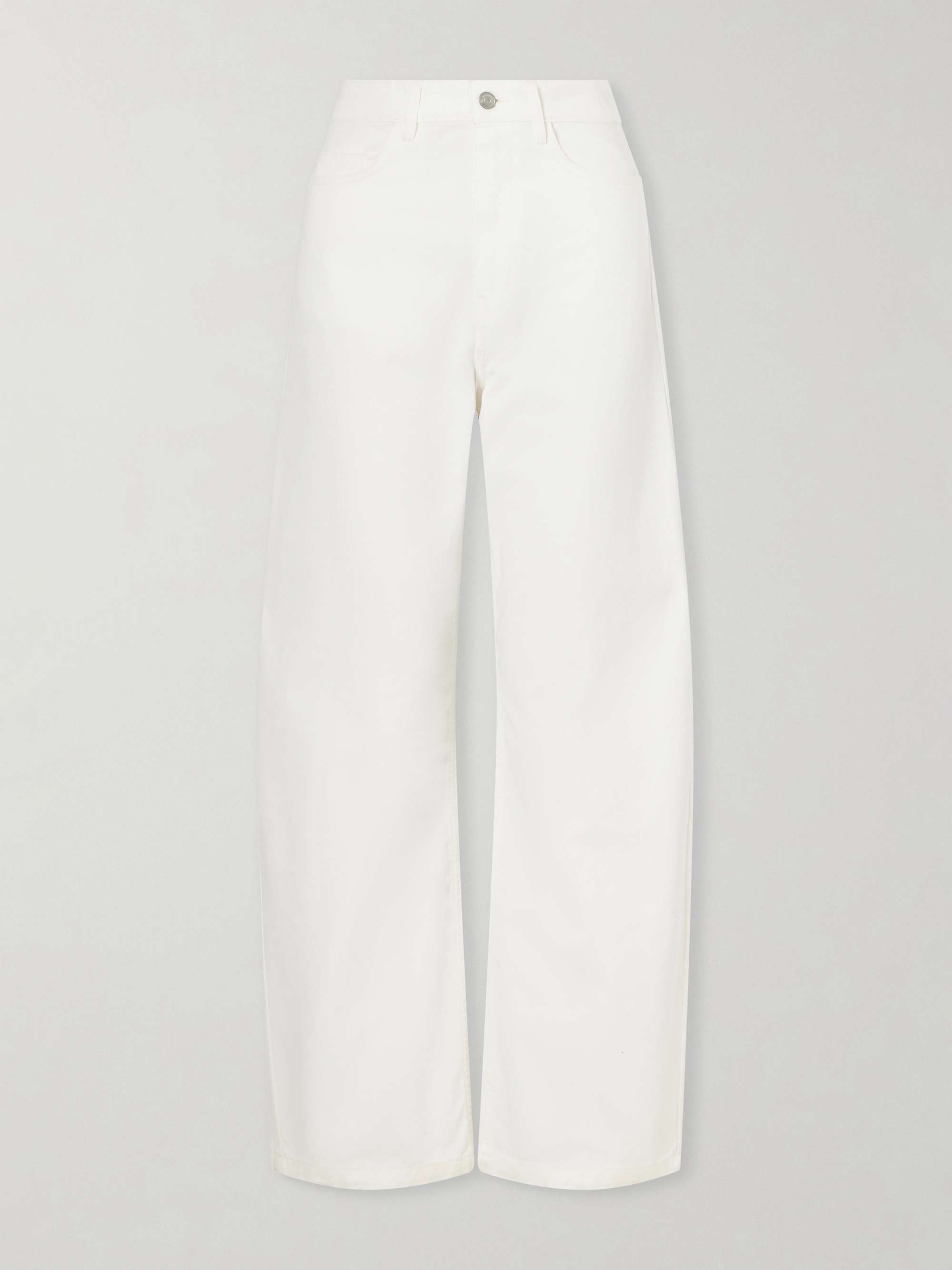 Nelton Mid-Rise Barrel-Leg Jeans