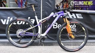 XC goes aero, clever Di2 shifting hacks, and the 32in takeover begins: MTB World Championships tech gallery from Val di Sole