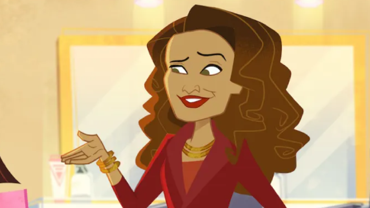 Tina Knowles' character in The Proud Family: Louder and Prouder.