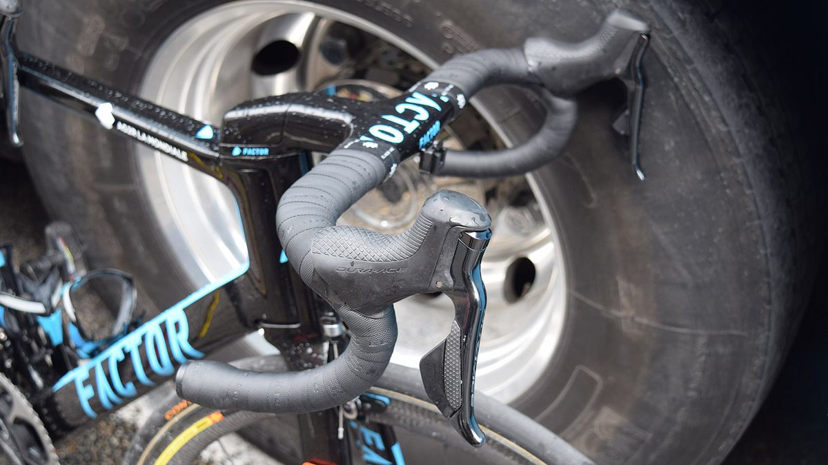Shimano Dura-Ace R9150 levers are the most widely used in the WorldTour peloton
