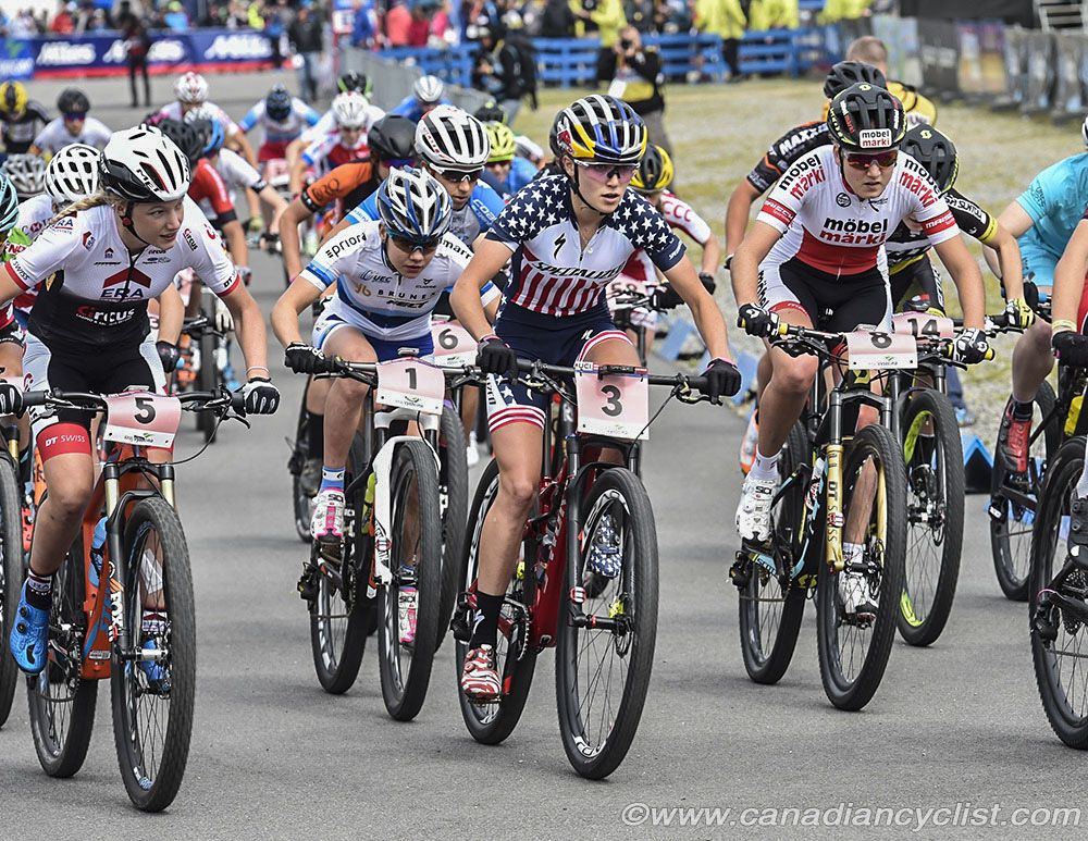 Start U23 Women's race