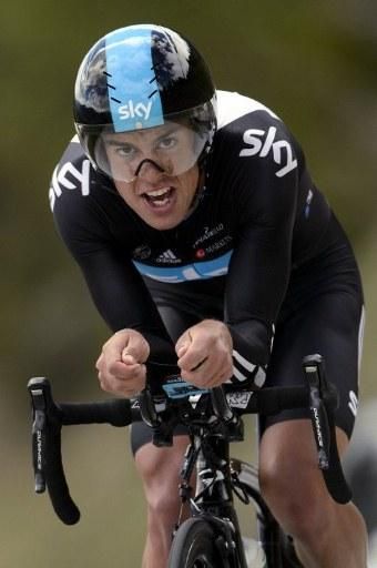 Richie Porte (Sky) put in a good ride in the Tour de Romandie's final time trial, placing third.