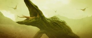 "Kong: Skull Island" introduces unnerving reptilian creatures that share Kong's island home.