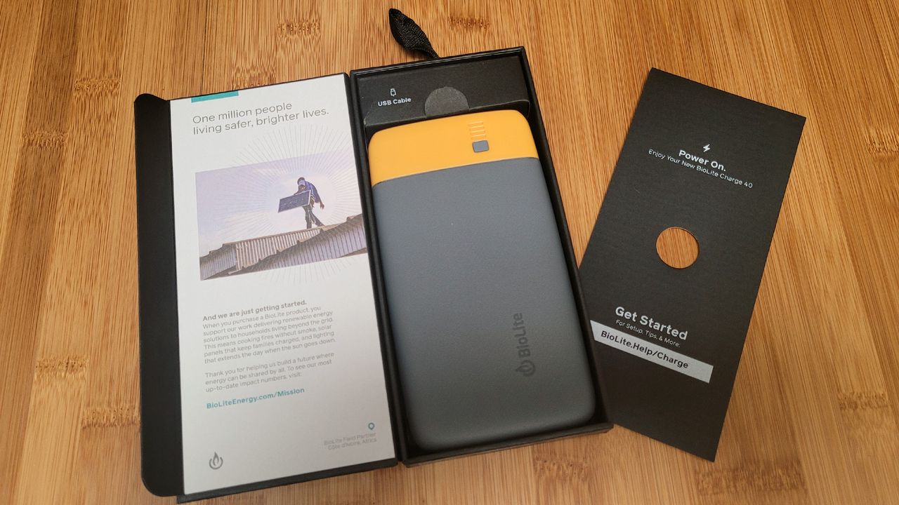 The Charge PD power banks come with attractive, professional looking packaging