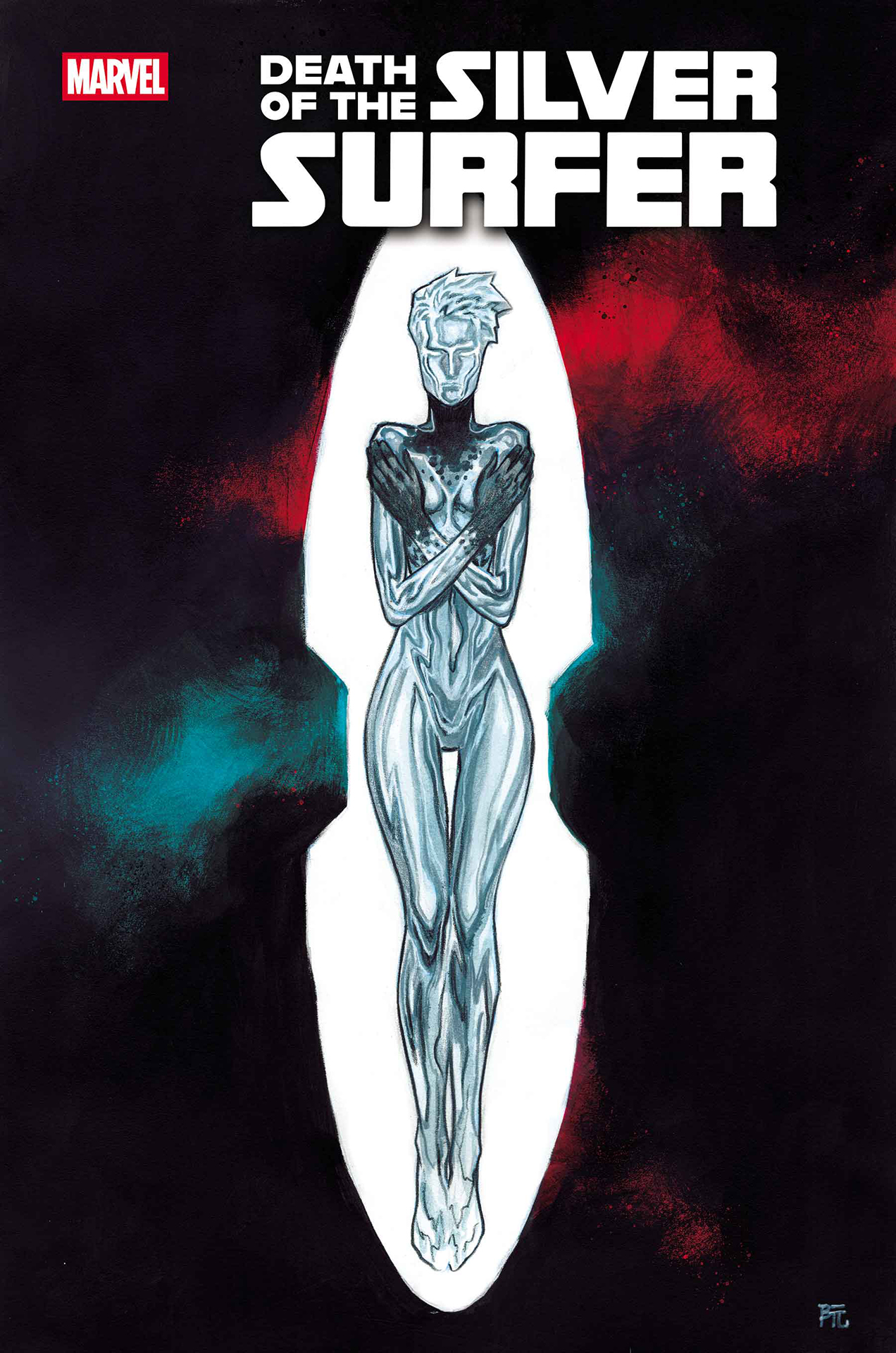 The new Silver Surfer on the cover of Death of the Silver Surfer #5